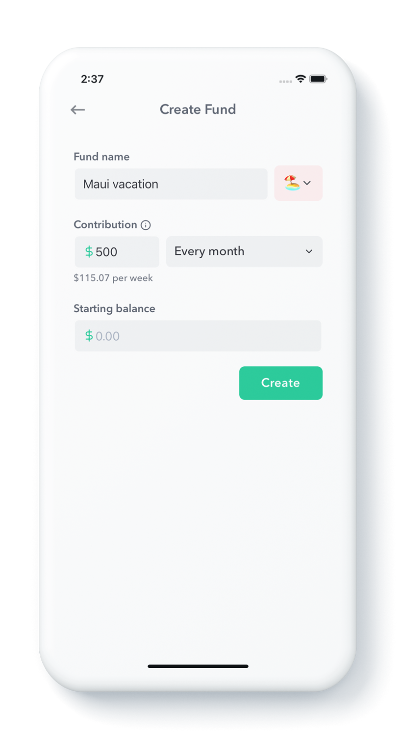 Create a new fund